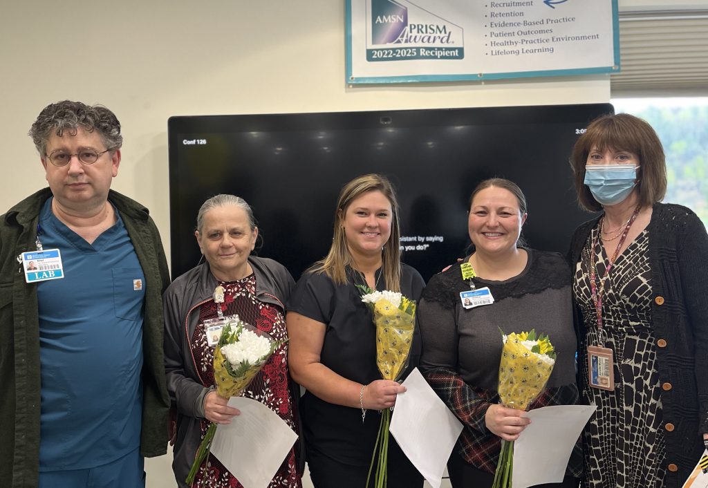 Noel Tetreault, Laurie Pearsons, Samantha Whitney, Heather Bowser, Annette Moran